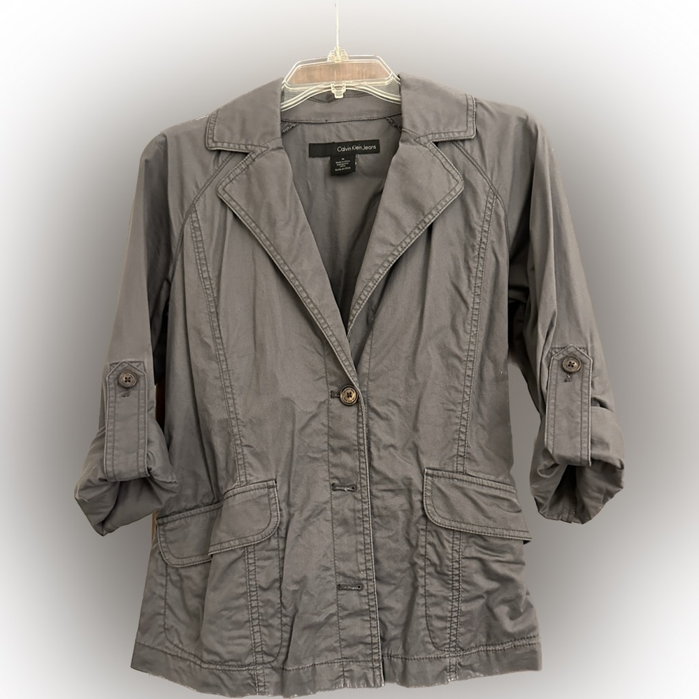 Calvin Klein size medium 100% cotton jacket.
